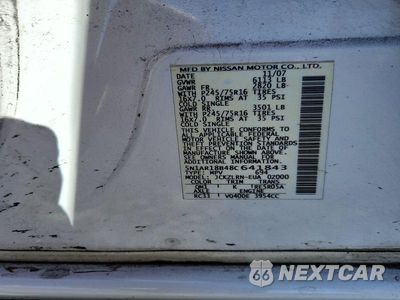 Zdjęcie 13 z 13 samochodu: 2008 NISSAN PATHFINDER S VIN:5N1AR18B48C641843 - miniatura