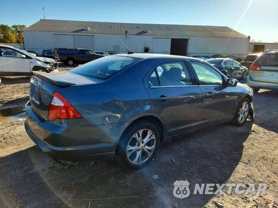 Trzecie zdjęcie samochodu z tyłu: 2012 FORD FUSION SE VIN:3FAHP0HAXCR336616 - miniatura