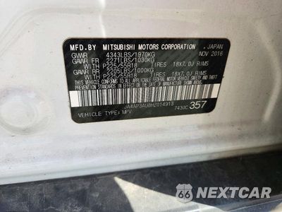 Zdjęcie 12 z 12 samochodu: 2017 MITSUBISHI OUTLANDER SPORT ES VIN:JA4AP3AU8HZ014913 - miniatura