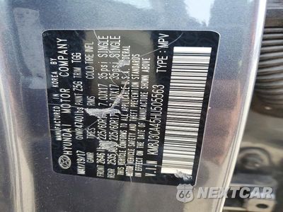 Zdjęcie 13 z 13 samochodu: 2017 HYUNDAI TUCSON SE VIN:KM8J3CA45HU505563 - miniatura