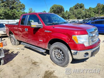 Czwarte zdjęcie samochodu z boku: 2014 FORD F150 SUPER CAB VIN:1FTFX1ET5EFB67621 - miniatura