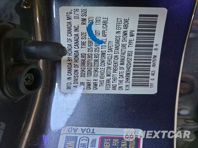 Zdjęcie 14 z 14 samochodu: 2016 HONDA CR-V SE VIN:2HKRM3H42GH521853 - miniatura