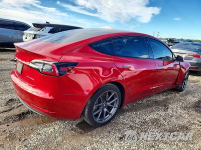 Trzecie zdjęcie samochodu z tyłu: 2023 TESLA MODEL 3 VIN:5YJ3E1EB1PF389340 - miniatura