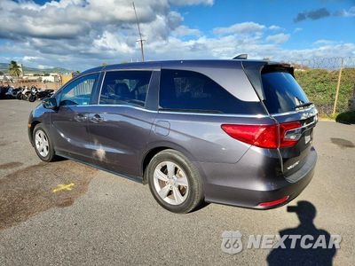 Drugie zdjęcie samochodu z przodu: 2019 HONDA ODYSSEY EXL VIN:5FNRL6H77KB009897 - miniatura