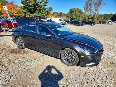 Czwarte zdjęcie samochodu z boku: 2022 HYUNDAI SONATA LIMITED VIN:KMHL34J25NA232456 - miniatura