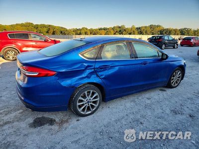 Trzecie zdjęcie samochodu z tyłu: 2017 FORD FUSION SE VIN:3FA6P0H70HR164342 - miniatura