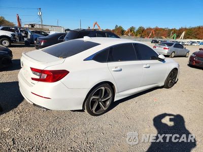 Trzecie zdjęcie samochodu z tyłu: 2020 HONDA ACCORD SPORT VIN:1HGCV1F35LA034747 - miniatura