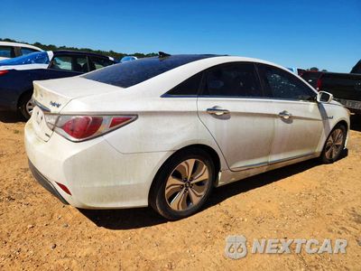 Trzecie zdjęcie samochodu z tyłu: 2013 HYUNDAI SONATA HYBRID VIN:KMHEC4A46DA082379 - miniatura