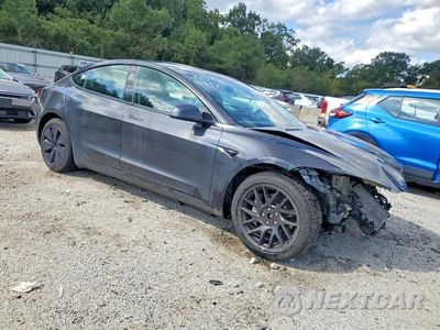 Czwarte zdjęcie samochodu z boku: 2024 TESLA MODEL 3 VIN:5YJ3E1EB5RF734498 - miniatura