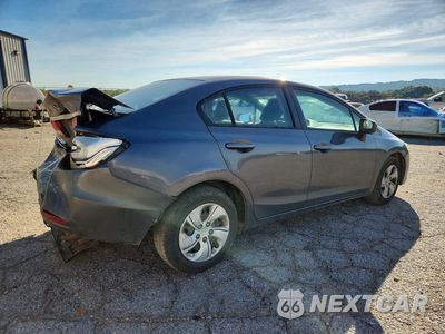 Trzecie zdjęcie samochodu z tyłu: 2014 HONDA CIVIC VIN:19XFB2F50EE230249 - miniatura