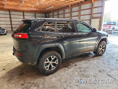 Trzecie zdjęcie samochodu z tyłu: 2015 JEEP CHEROKEE TRAILHAWK VIN:1C4PJMBS0FW524918 - miniatura