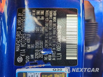 Zdjęcie 12 z 12 samochodu: 2021 KIA SELTOS S VIN:KNDEUCAA2M7164723 - miniatura