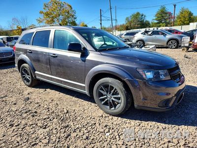 Czwarte zdjęcie samochodu z boku: 2019 DODGE JOURNEY SE VIN:3C4PDCBBXKT764138 - miniatura