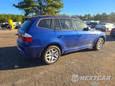 Trzecie zdjęcie samochodu z tyłu: 2009 BMW X3 XDRIVE30I VIN:WBXPC93419WJ25384 - miniatura