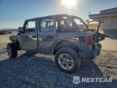 Drugie zdjęcie samochodu z przodu: 2021 JEEP WRANGLER UNLIMITED SPORT VIN:1C4HJXFG1MW649743 - miniatura