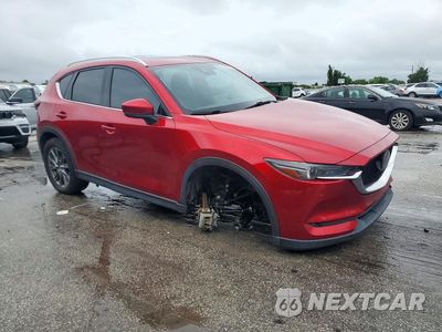 Czwarte zdjęcie samochodu z boku: 2021 MAZDA CX-5 SIGNATURE VIN:JM3KFBEY1M0302010 - miniatura