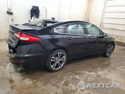Trzecie zdjęcie samochodu z tyłu: 2019 FORD FUSION TITANIUM VIN:3FA6P0D97KR222722 - miniatura