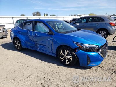 Czwarte zdjęcie samochodu z boku: 2025 NISSAN SENTRA SV VIN:3N1AB8CV8SY250442 - miniatura
