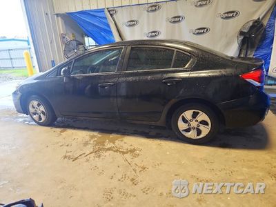 Drugie zdjęcie samochodu z przodu: 2013 HONDA CIVIC LX VIN:19XFB2F56DE067881 - miniatura