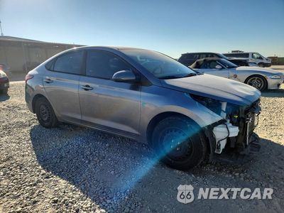 Czwarte zdjęcie samochodu z boku: 2019 HYUNDAI ACCENT SE VIN:3KPC24A33KE041725 - miniatura