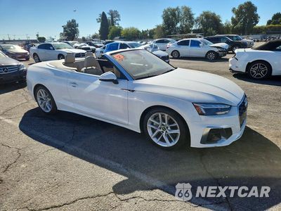 Czwarte zdjęcie samochodu z boku: 2023 AUDI A5 PREMIUM 45 VIN:WAU3AGF5XPN002886 - miniatura