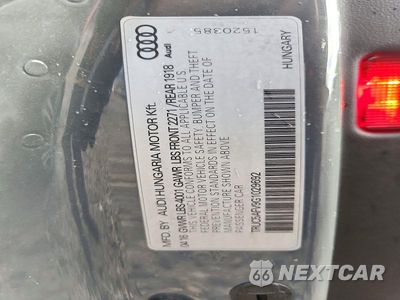 Zdjęcie 12 z 12 samochodu: 2016 AUDI TT VIN:TRUC5AFV9G1029692 - miniatura