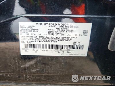 Zdjęcie 13 z 13 samochodu: 2018 FORD EDGE SEL VIN:2FMPK3J93JBC00468 - miniatura