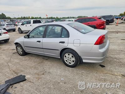 Drugie zdjęcie samochodu z przodu: 2005 HONDA CIVIC DX VP VIN:2HGES16375H561906 - miniatura