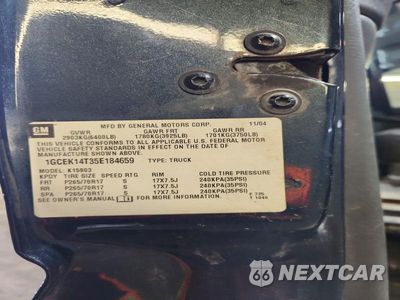Zdjęcie 12 z 12 samochodu: 2005 CHEVROLET SILVERADO K1500 VIN:1GCEK14T35E184659 - miniatura