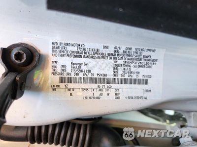 Zdjęcie 12 z 12 samochodu: 2012 FORD FOCUS SE VIN:1FAHP3F21CL201181 - miniatura