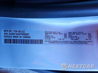 Zdjęcie 14 z 14 samochodu: 2026 CHRYSLER PACIFICA LIMITED VIN:2C4RC1GG9TR262827 - miniatura