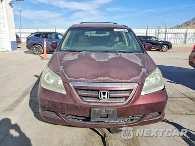 Piąte zdjęcie samochodu w środku: 2007 HONDA ODYSSEY EXL VIN:5FNRL38707B455248 - miniatura