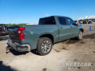 Trzecie zdjęcie samochodu z tyłu: 2025 CHEVROLET SILVERADO C1500 LT VIN:1GCPACE84SZ220221 - miniatura