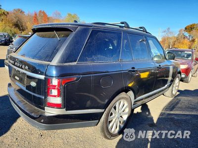 Trzecie zdjęcie samochodu z tyłu: 2016 LAND ROVER RANGE ROVER HSE VIN:SALGS2VF0GA270084 - miniatura