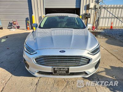 Piąte zdjęcie samochodu w środku: 2019 FORD FUSION SEL VIN:3FA6P0CD6KR180517 - miniatura