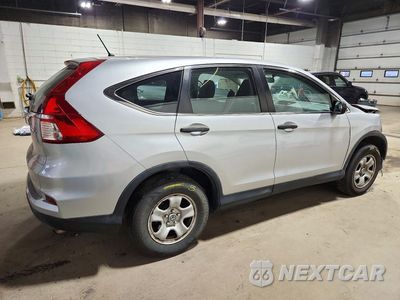 Trzecie zdjęcie samochodu z tyłu: 2016 HONDA CR-V LX VIN:5J6RM4H32GL002675 - miniatura