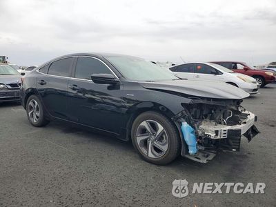 Czwarte zdjęcie samochodu z boku: 2019 HONDA INSIGHT LX VIN:19XZE4F16KE014110 - miniatura