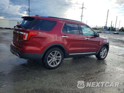 Trzecie zdjęcie samochodu z tyłu: 2017 FORD EXPLORER LIMITED VIN:1FM5K7F82HGA46000 - miniatura