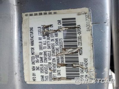 Zdjęcie 13 z 13 samochodu: 2008 TOYOTA COROLLA S VIN:1NXBR30E48Z009005 - miniatura