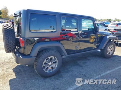 Trzecie zdjęcie samochodu z tyłu: 2017 JEEP WRANGLER UNLIMITED RUBICON VIN:1C4BJWFG3HL666504 - miniatura