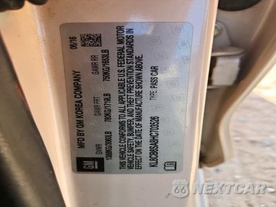 Zdjęcie 12 z 12 samochodu: 2017 CHEVROLET SPARK LS VIN:KL8CB6SA8HC703526 - miniatura