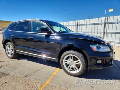 Czwarte zdjęcie samochodu z boku: 2017 AUDI Q5 PREMIUM PLUS VIN:WA1L2AFP4HA062132 - miniatura