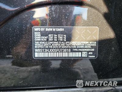 Zdjęcie 12 z 12 samochodu: 2025 BMW M3 VIN:WBS13HJ00SFU73818 - miniatura