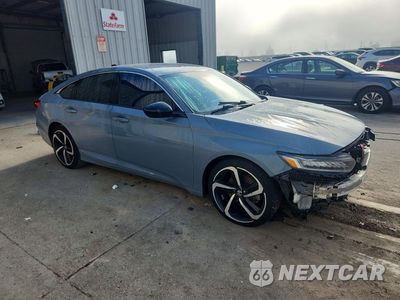 Czwarte zdjęcie samochodu z boku: 2022 HONDA ACCORD SPORT SE VIN:1HGCV1F4XNA069392 - miniatura