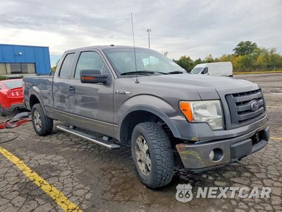 Czwarte zdjęcie samochodu z boku: 2010 FORD F150 SUPER CAB VIN:1FTFX1EVXAFA66845 - miniatura