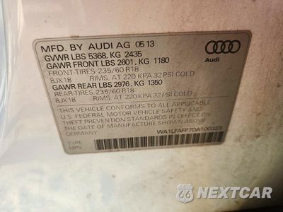 Zdjęcie 15 z 15 samochodu: 2013 AUDI Q5 PREMIUM PLUS VIN:WA1LFAFP7DA100323 - miniatura