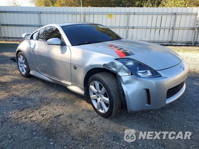 Czwarte zdjęcie samochodu z boku: 2003 NISSAN 350Z COUPE VIN:JN1AZ34E53T018582 - miniatura