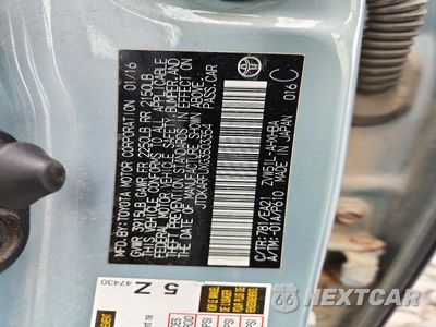 Zdjęcie 12 z 12 samochodu: 2016 TOYOTA PRIUS THREE TOURING VIN:JTDKARFUXG3503354 - miniatura