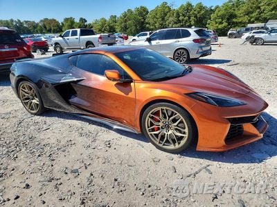 Czwarte zdjęcie samochodu z boku: 2023 CHEVROLET CORVETTE Z06 3LZ VIN:1G1YF2D32P5603653 - miniatura