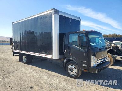 Czwarte zdjęcie samochodu z boku: 2021 ISUZU NRR BOX TRUCK VIN:JALE5W167M7302152 - miniatura
